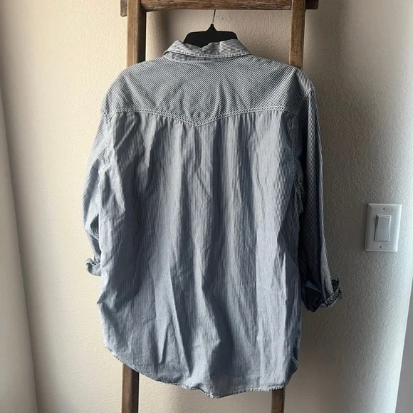 AEROPOSTALE- men’s button-up shirt size L - Picture 2 of 5